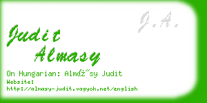 judit almasy business card